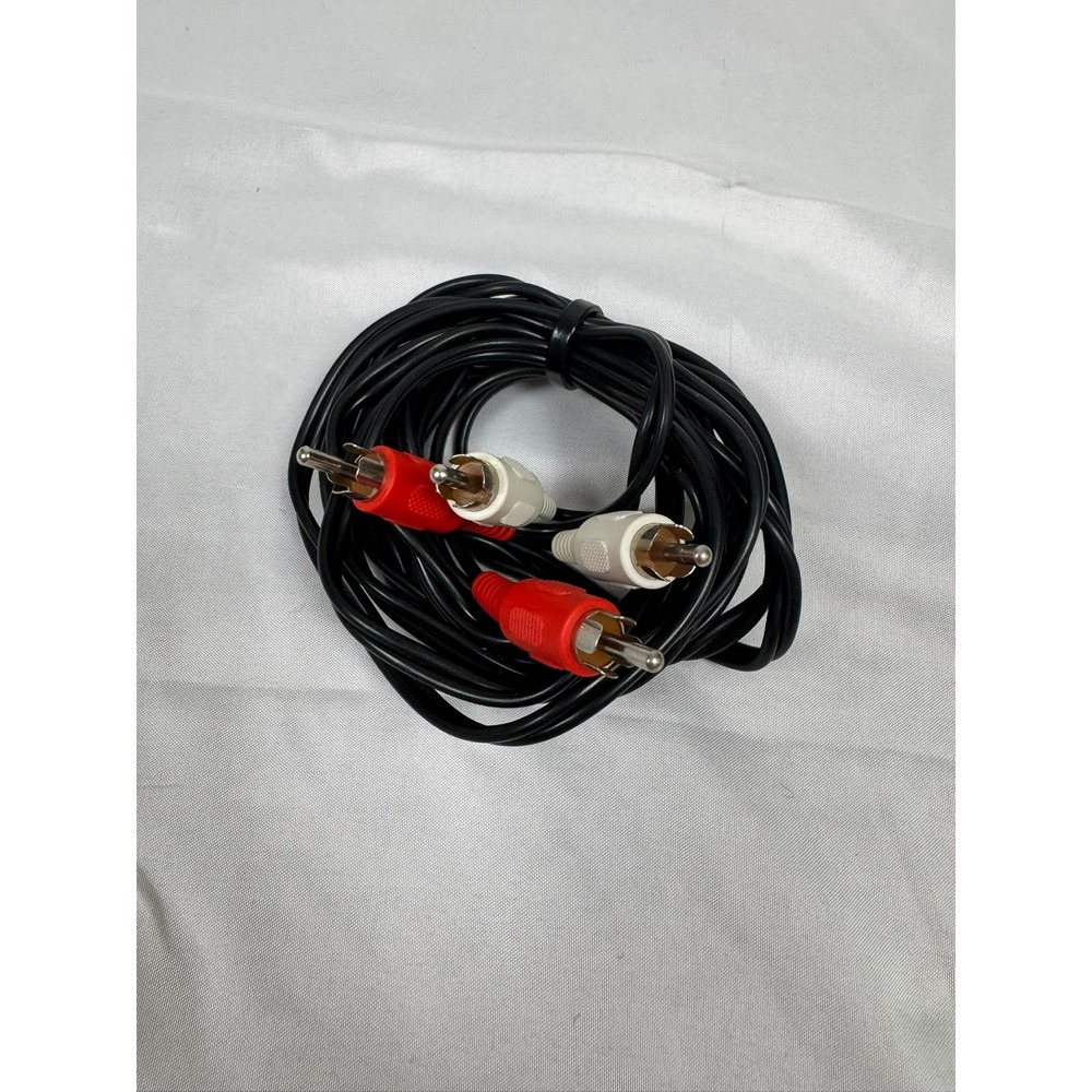 Stereo RCA Audio Cable Red White Male to Male AV Cable Black 2-Channel Composite